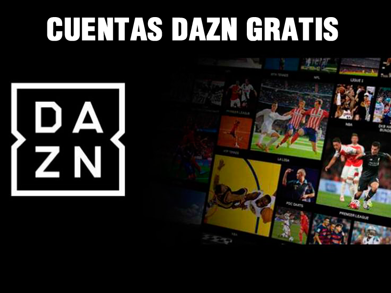 Cuentas compartidas DAZN Gratis | Deportes online en directo Dazn 2024