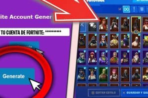 Kostenloser Generator für Fortnite-Konten